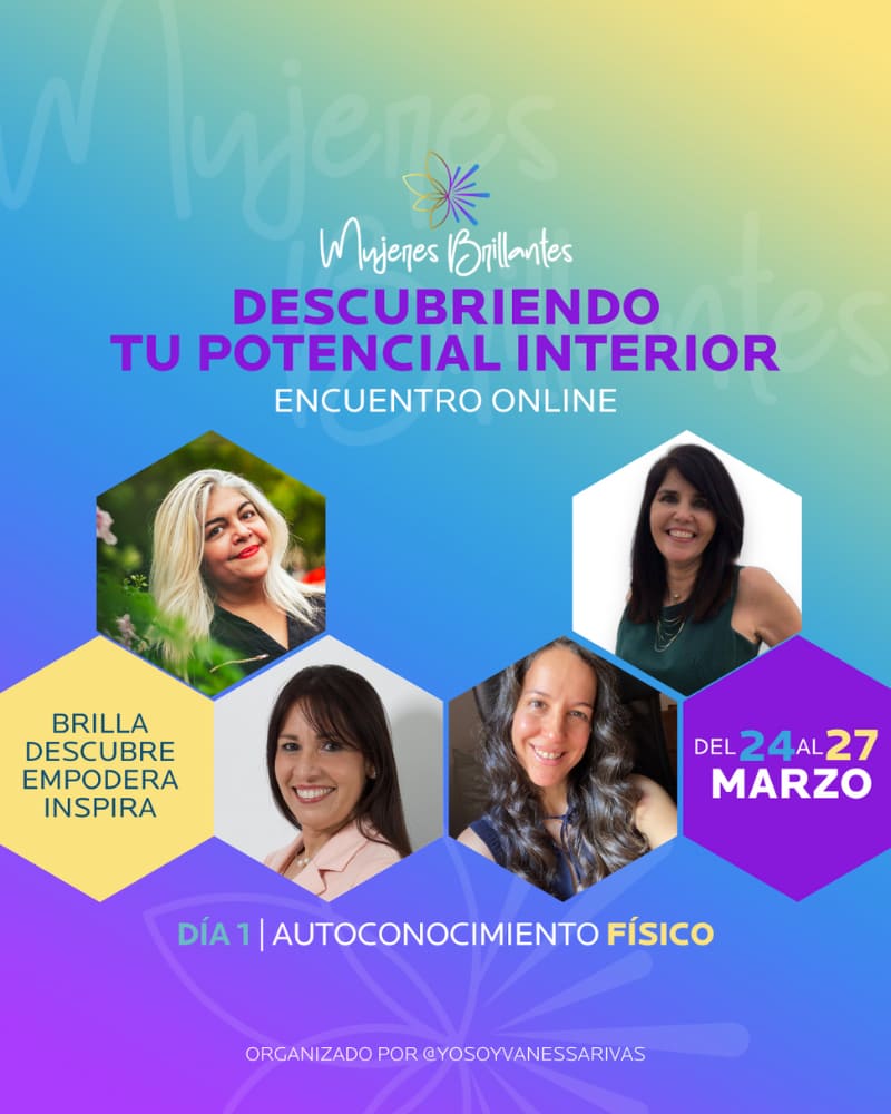 Día 1 · Autoconocimiento Físico · Mujeres Brillantes · Vanessa Rivas